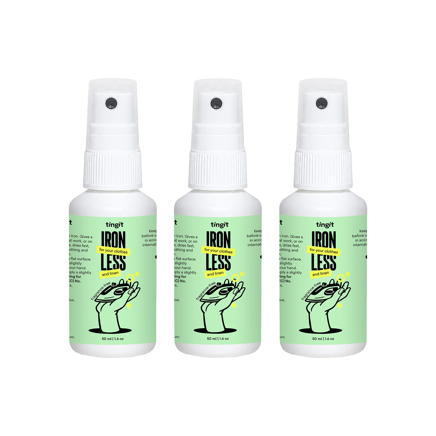 IronLess Travel Pack 3×50ml